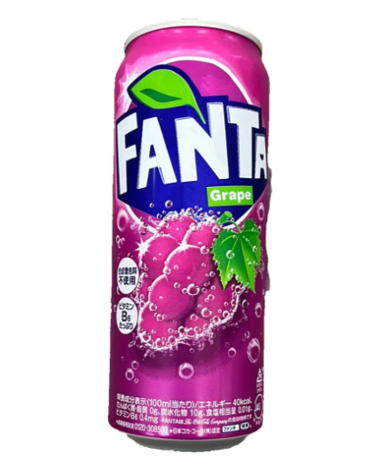 Fanta Grape Can - JAPAN