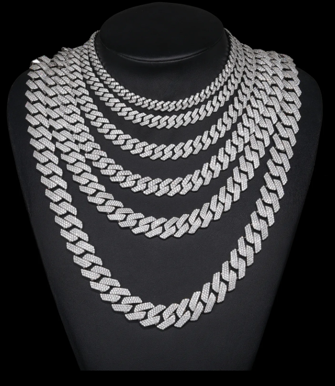 Moissanite Cuban Chain